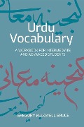 Cover-Bild zum Titel 'Urdu Vocabulary' von 'Gregory Maxwell Bruce'