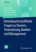 Cover-Bild zum Titel 'Betriebswirtschaftliche Fragen zu Steuern, Finanzierung, Banken und Management' von ''