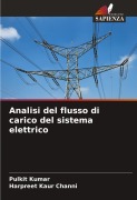 Cover-Bild zum Titel 'Analisi del flusso di carico del sistema elettrico' von 'Pulkit Kumar, Harpreet Kaur Channi'