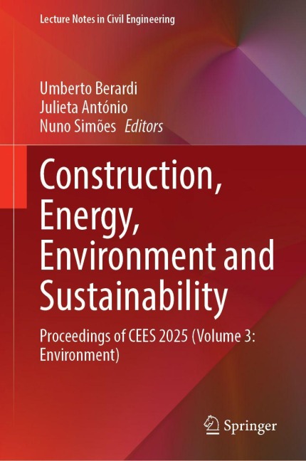 Construction, Energy, Environment and Sustainability - 