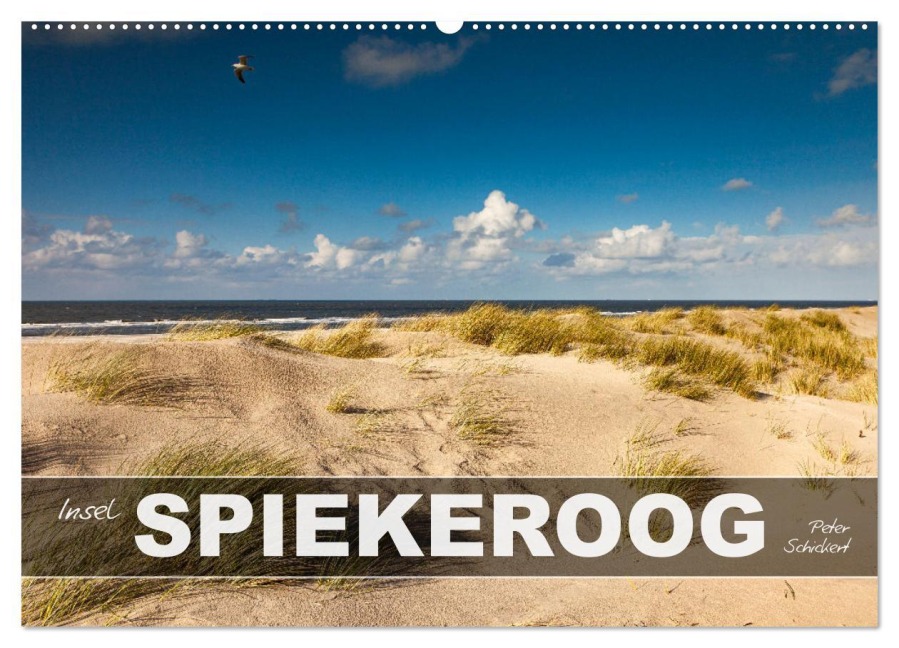 Insel Spiekeroog (Wandkalender 2026 DIN A2 quer), CALVENDO Monatskalender - Peter Schickert
