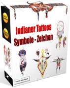 Cover-Bild zum Titel 'Indianer - Symbole - Zeichen - Tattoo Vorlagen.' von 'Otmar Trierweiler'