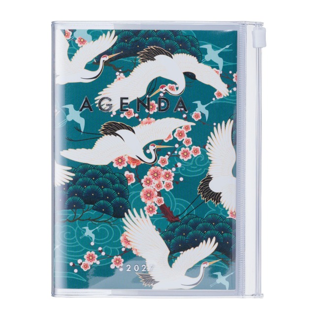 MARK'S 2026/27 Diary A6 Japan / Birds // Green - 