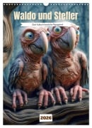 Cover-Bild zum Titel 'Waldo und Stefler (Wandkalender 2026 DIN A3 hoch), CALVENDO Monatskalender' von 'Harald Laier'