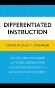 Cover-Bild zum Titel 'Differentiated Instruction' von ''