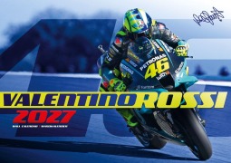 Cover-Bild zum Titel 'Valentino Rossi Kalender 2027 - Die MotoGP Legende' von 'Valentino Rossi'