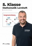 Cover-Bild zum Titel '5. Klasse Mathematik Lernheft mit Lernvideos von Lehrer Schmidt' von 'Hannah Rauterberg, Kai Schmidt'