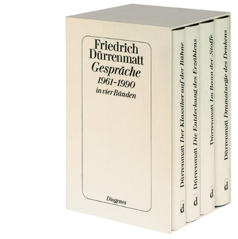 Gespräche 1961-1990 in vier Bänden - Friedrich Dürrenmatt