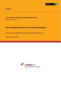 Cover-Bild zum Titel 'Der Coriolanusstoff bei Livius und Shakespeare' von ''