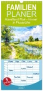 Cover-Bild zum Titel 'Familienplaner 2027 - Havelland Flair - Immer in Flussnähe mit 5 Spalten (Wandkalender, 21 x 45 cm) CALVENDO' von 'Anja Frost'