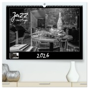 Jazz onstage (hochwertiger Premium Wandkalender 2026 DIN A2 quer), Kunstdruck in Hochglanz - Klaus Rohwer