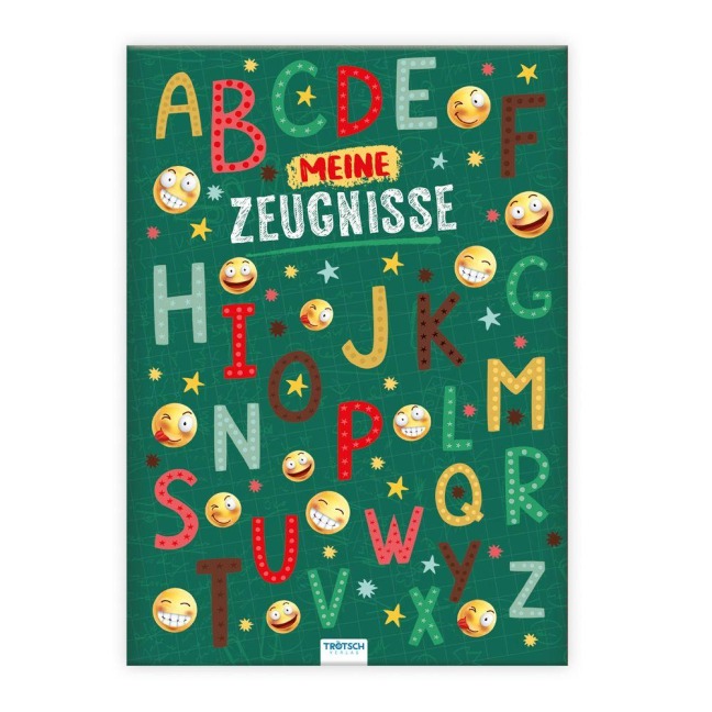 TRÖTSCH - Zeugnismappe A4 wattiert ABC Smile - 