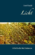 Cover-Bild zum Titel 'Licht' von 'Josef Hackl'