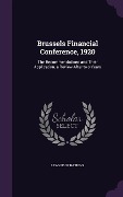 Brussels Financial Conference, 1920 - 