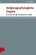 Cover-Bild zum Titel 'Religionspsychologische Exegese' von 'Gerd Theißen'