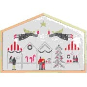 Cover-Bild zum Titel 'Stickpackung Gezählter Kreuzstich,Weihnachtsmarkt, FSC Mix' von ''