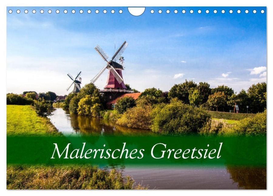 Malerisches Greetsiel (Wandkalender 2026 DIN A4 quer), CALVENDO Monatskalender - A. Dreegmeyer