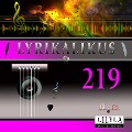 Cover-Bild zum Titel 'Lyrikalikus 219' von 'Georg Heym, Friedrich Frieden'