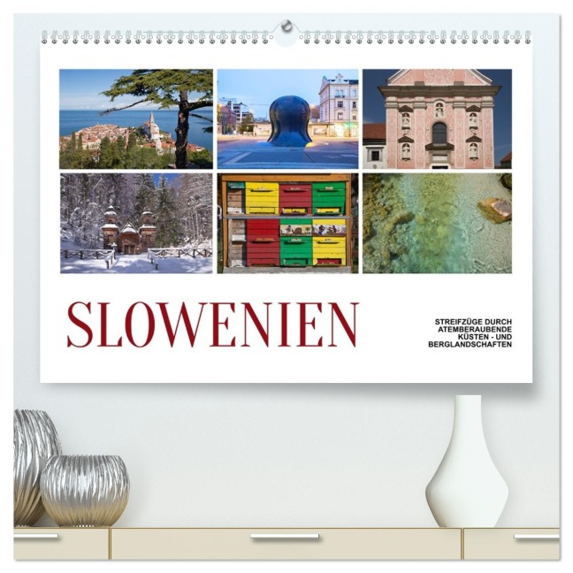 Slowenien - Streifzüge durch atemberaubende Küsten- und Berglandschaften (hochwertiger Premium Wandkalender 2026 DIN A2 quer), Kunstdruck in Hochglanz - Christian Hallweger