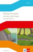 Cover-Bild zum Titel 'Riding the waves / In love with kiwis. Lektüre mit Hörbuch Klasse 10' von 'Bronwyn Wiebecke'
