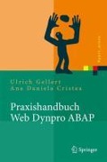 Cover-Bild zum Titel 'Praxishandbuch Web Dynpro ABAP' von 'Ulrich Gellert, Ana Daniela Cristea'