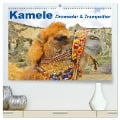 Kamele ¿ Dromedar & Trampeltier (hochwertiger Premium Wandkalender 2024 DIN A2 quer), Kunstdruck in Hochglanz - Elisabeth Stanzer