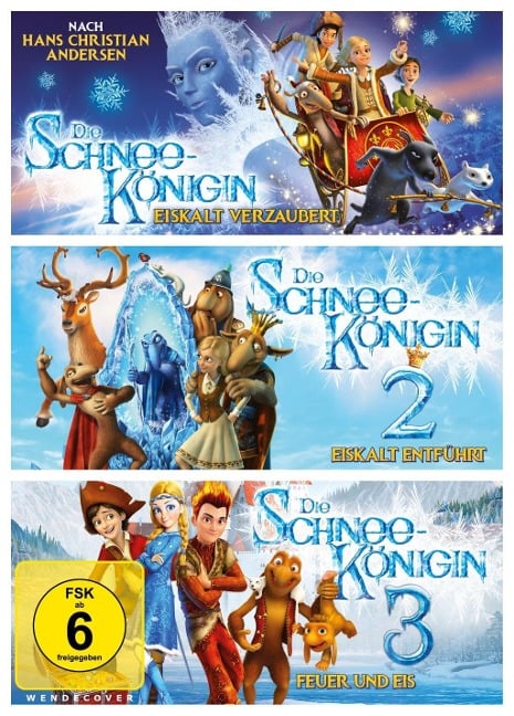 Die Schneekönigin 1-3 - Vladlen Barbe, Vadim Sveshnikov, Roman Nepomnyashchiy, Vladimir Nikolaev, Aleksey Tsitsilin