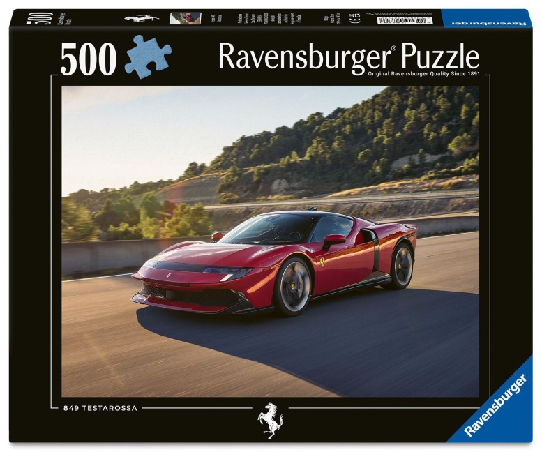 Erwachsenenpuzzle 500 Teile - Ferrari 849 Testarossa - 