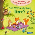 Cover-Bild zum Titel 'Mein erstes Geschichten-Bilder-Buch: Was machen die kleinen Tiere?' von 'Sandra Grimm'
