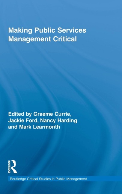 Making Public Services Management Critical - 
