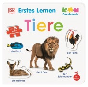 Cover-Bild zum Titel 'Erstes Lernen Puzzlebuch. Tiere' von 'DK Erstes Lernen'