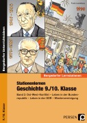 Cover-Bild zum Titel 'Stationenlernen Geschichte 9./10. Klasse Band 2' von 'Frank Lauenburg'