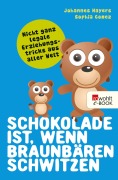Cover-Bild zum Titel 'Schokolade ist, wenn Braunbären schwitzen' von 'Johannes Hayers, Sophia Gomez'