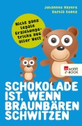 Cover-Bild zum Titel 'Schokolade ist, wenn Braunbären schwitzen' von 'Johannes Hayers, Sophia Gomez'