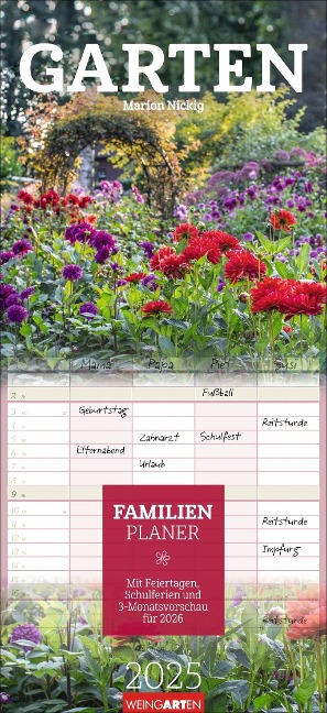 Garten Familienplaner 2025 - 