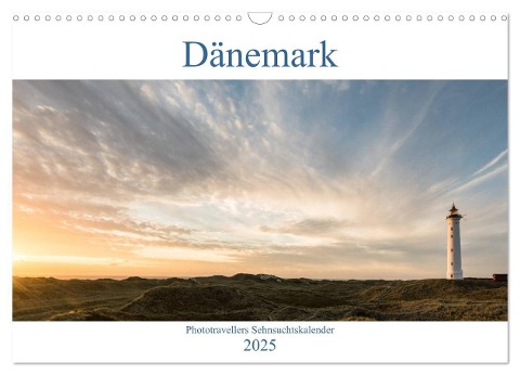 Dänemark - Phototravellers Sehnsuchtskalender (Wandkalender 2025 DIN A3 quer), CALVENDO Monatskalender - Florian Westermann