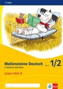 Cover-Bild zum Titel 'Meilensteine Deutsch in kleinen Schritten. Heft 1 Klasse 1/2. Lesestrategien - Ausgabe ab 2017' von ''