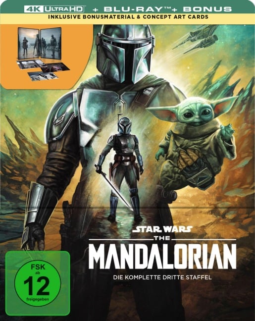 The Mandalorian - Staffel 3 UHD BD (Lim. Steelbook) - 