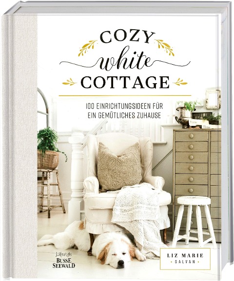 Cozy White Cottage - Liz Marie Galvan