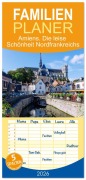 Cover-Bild zum Titel 'Familienplaner 2026 - Amiens. Die leise Schönheit Nordfrankreichs mit 5 Spalten (Wandkalender, 21 x 45 cm) CALVENDO' von 'Hanna Wagner'