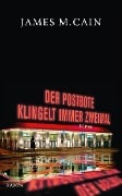 Cover-Bild zum Titel 'Der Postbote klingelt immer zweimal' von 'James M. Cain'