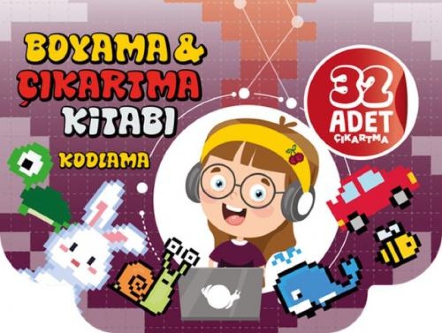Kodlama - Boyama & Cikartma Kitabi - Kolektif