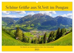 Schöne Grüße aus St.Veit im Pongau (Wandkalender 2025 DIN A2 quer), CALVENDO Monatskalender - Christa Kramer