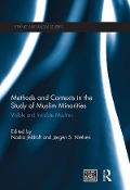 Cover-Bild zum Titel 'Methods and Contexts in the Study of Muslim Minorities' von ''