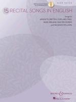15 Recital Songs in English Book/Online Audio [With CD (Audio)] - 