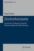 Cover-Bild zum Titel 'Zeichenhorizonte' von 'Diego D'Angelo'