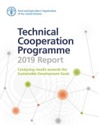 Cover-Bild zum Titel 'Technical Cooperation Programme 2019 Report: Catalysing Results towards the Sustainable Development Goals' von 'FAOoftheUN'
