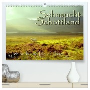 Cover-Bild zum Titel 'Sehnsucht Schottland (hochwertiger Premium Wandkalender 2026 DIN A2 quer), Kunstdruck in Hochglanz' von 'Stefan Sattler'