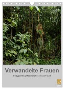 Cover-Bild zum Titel 'Verwandelte Frauen - Bodypainting-Metamorphosen nach Ovid (Wandkalender 2026 DIN A4 hoch), CALVENDO Monatskalender' von 'Fru. Ch Fru. Ch'
