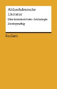 Cover-Bild zum Titel 'Althochdeutsche Literatur' von ''